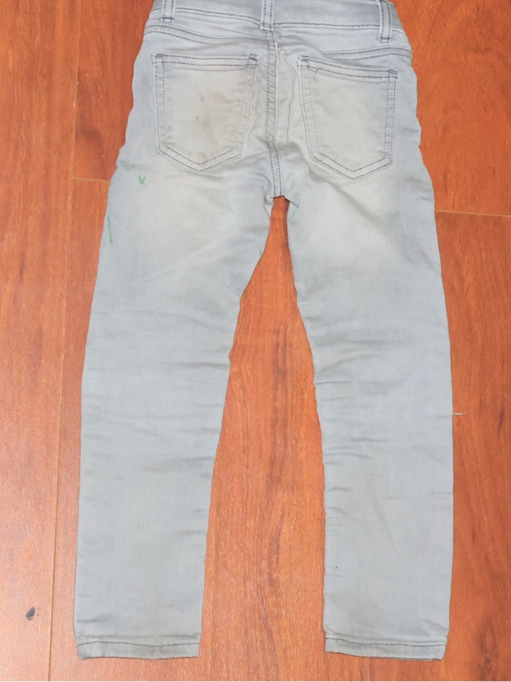 wonder nation Men's Skinny Jeans in Light Gray